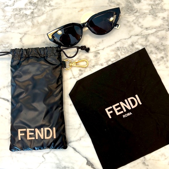 Fendi Accessories - Authentic Fendi Cateye Sunglasses